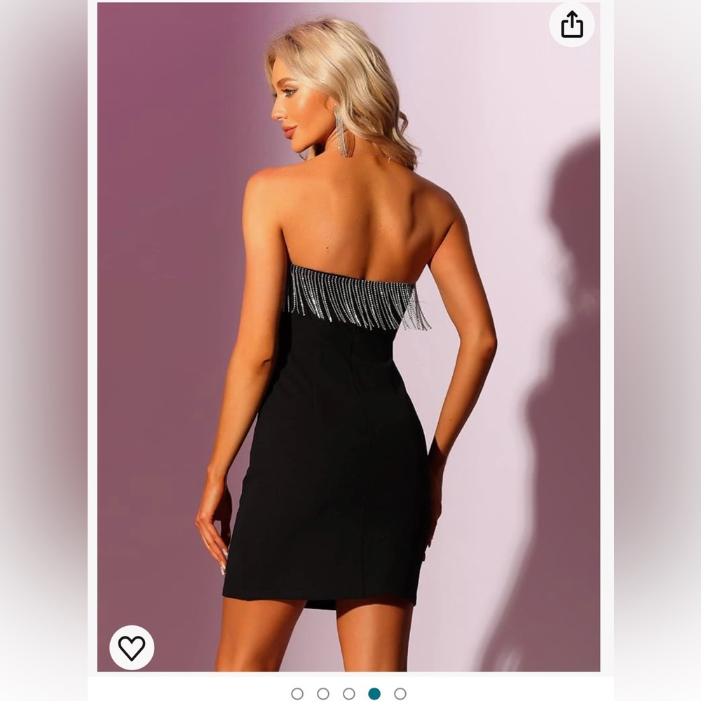 Cute strapless dress